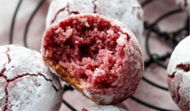 Raspberry Amaretti Cookies Recipe