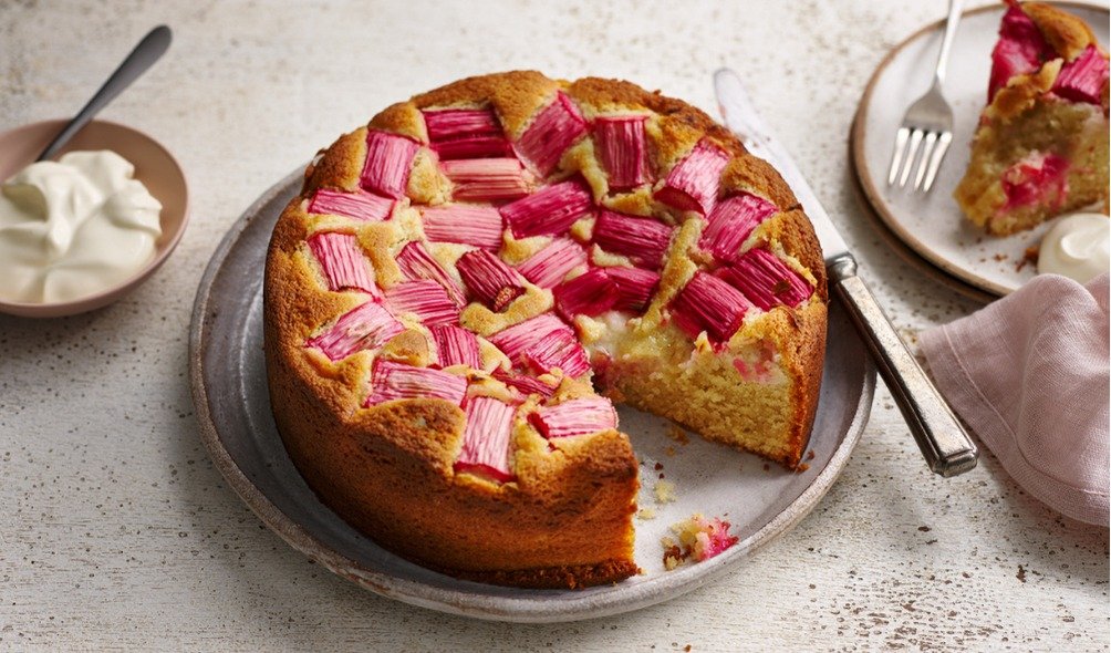 Rhubarb And Orange Cake Recipe