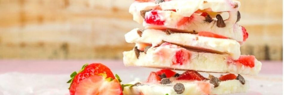 Strawberry Chocolate Greek Yogurt Bark Recipe List