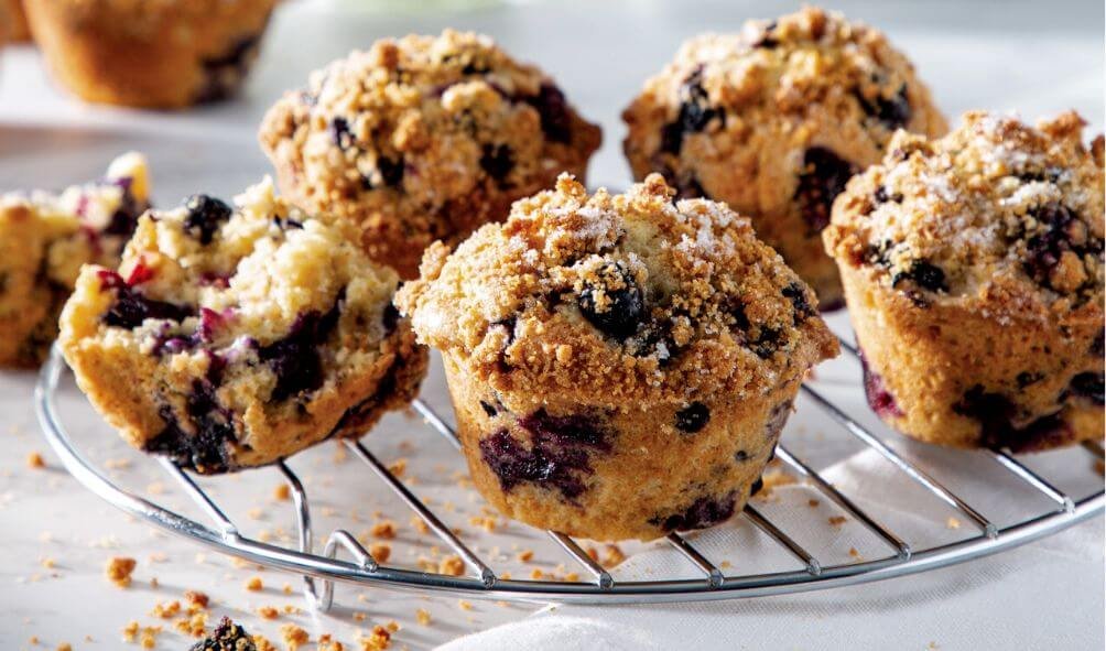 Blueberry Streusel Muffins Recipes