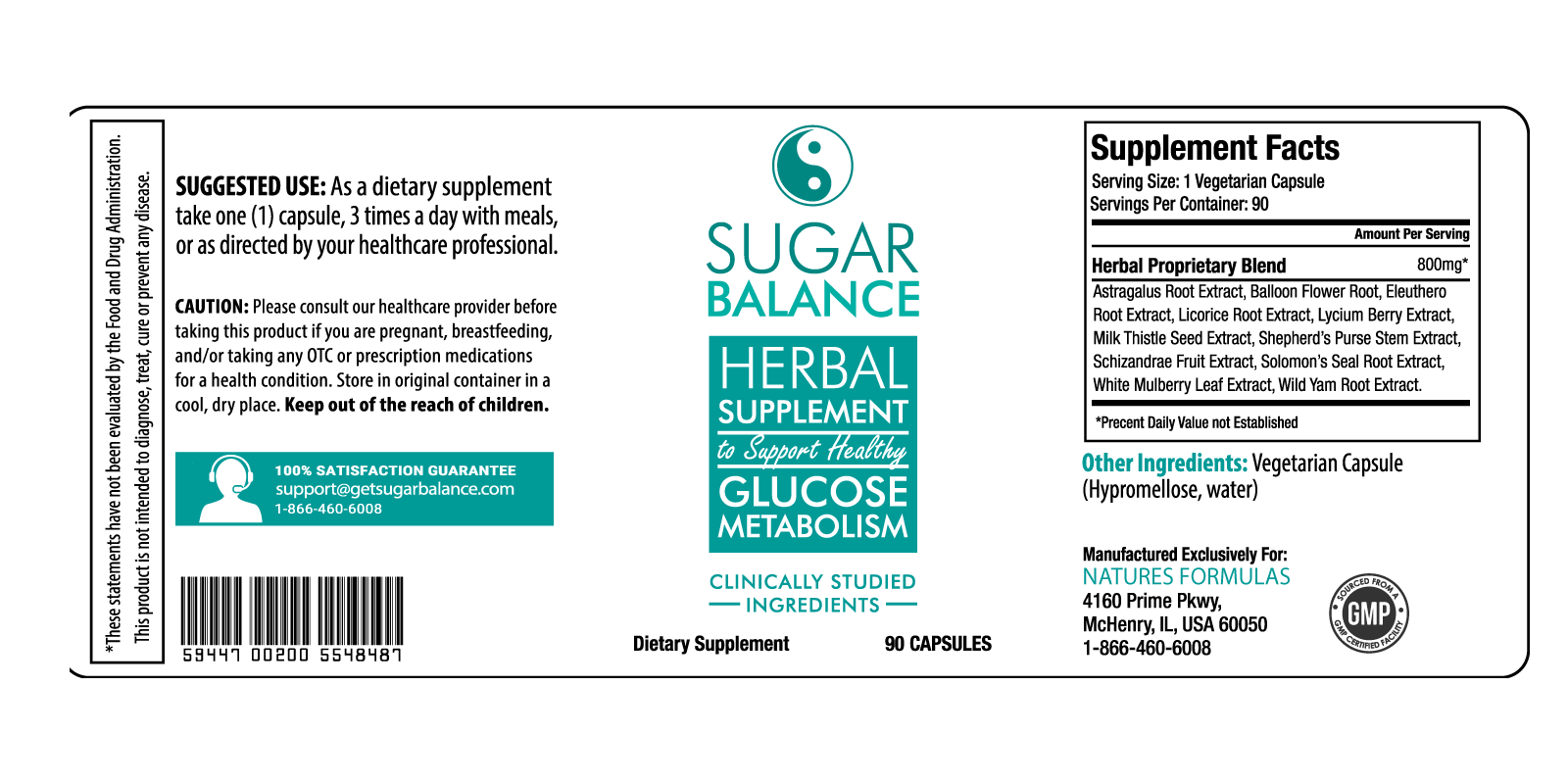 Sugar Balance Dosage