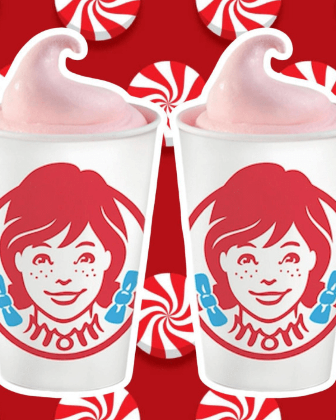 New Holiday Peppermint Frosty Unveiled By Wendy's